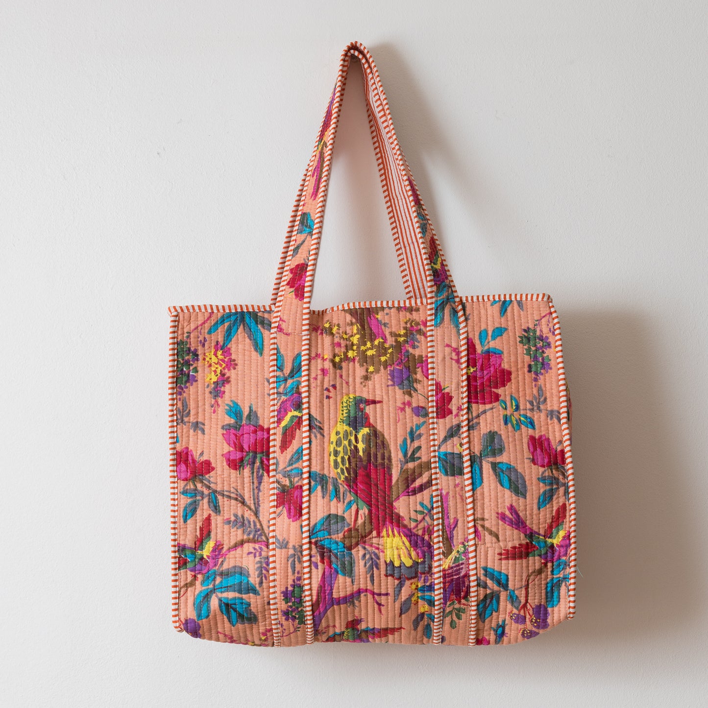 Tote Zanzibar – Bolso de Algodón Orgánico con Cierre Hecho a Mano