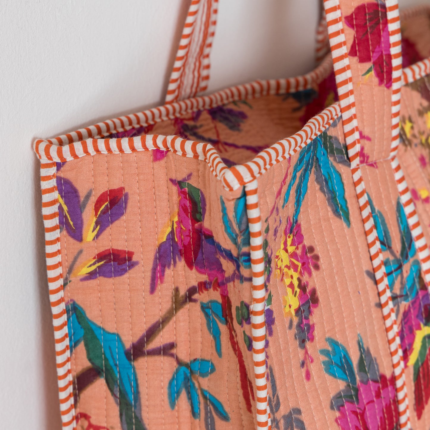 Tote Zanzibar – Bolso de Algodón Orgánico con Cierre Hecho a Mano