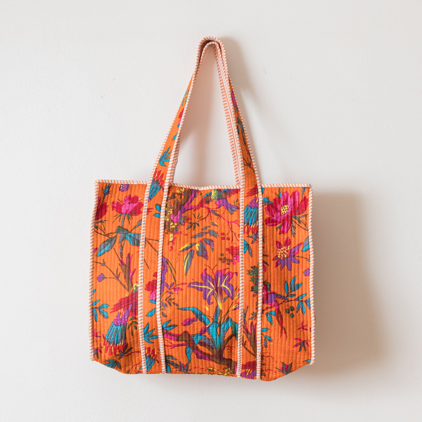Tote Etiopía – Bolso Estampado de Algodón Orgánico con Cierre Hecho a Mano