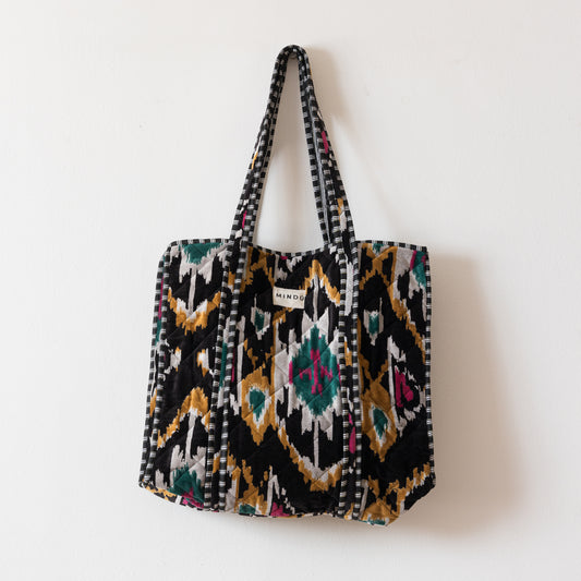 Tote Marari Velvet – Bolso Reversible de Algodón Orgánico Hecho a Mano