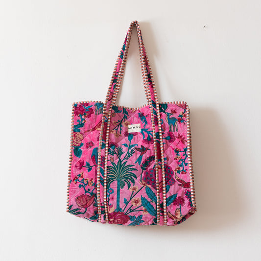 Tote Goa Velvet – Reversible, Hecho en India con Algodón Orgánico