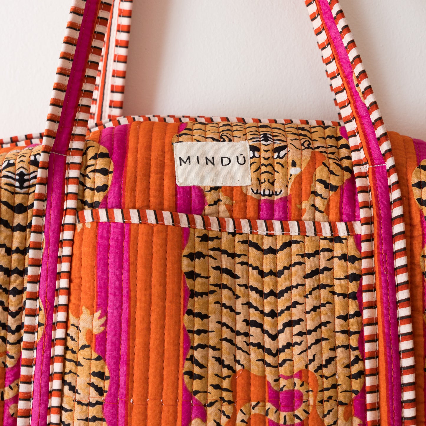 BOLSO VIAJE TIGRE  F/N  ALGODÓN