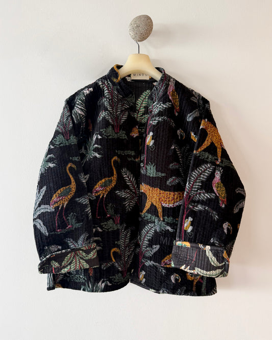 Chaqueta Selva Negra Reversible | Velvet Mindú