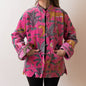 CHAQUETA SELVA FUCSIA VELVET REVERSIBLE
