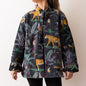 CHAQUETA SELVA GRIS VELVET REVERSIBLE