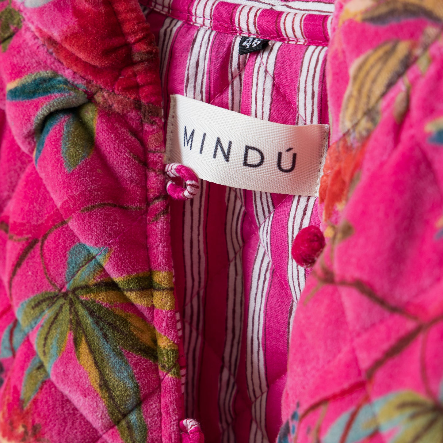 CHAQUETA MALAWI FUCSIA VELVET