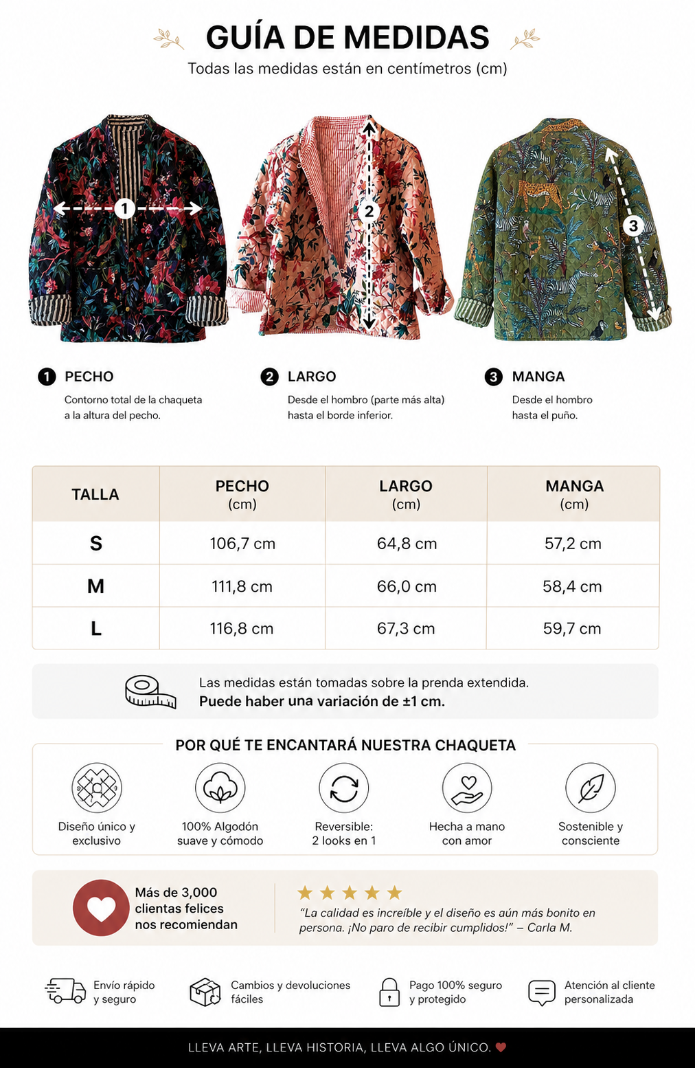 Chaqueta Luma Velvet Reversible