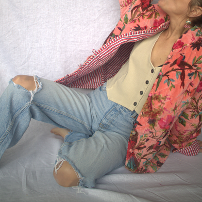 CHAQUETA MALAWI ROSA VELVET