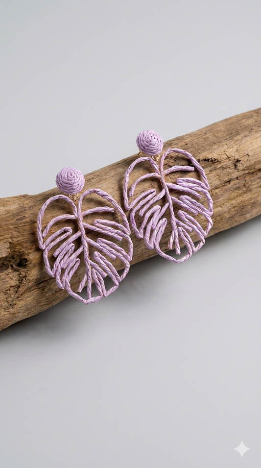 Aros monstera chic lila