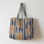 TOTE TIGRE NEGRO/CELESTE