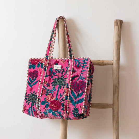 TOTE GOA  VELVET  CIERRE