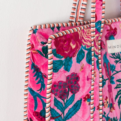 TOTE GOA  VELVET  CIERRE