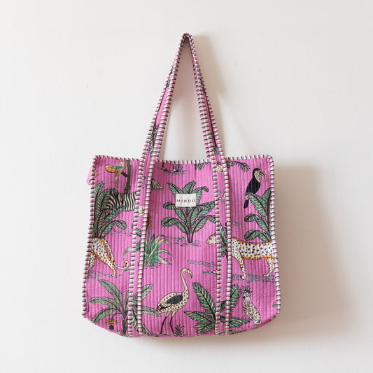 TOTE FUCSIA SELVA CIERRE